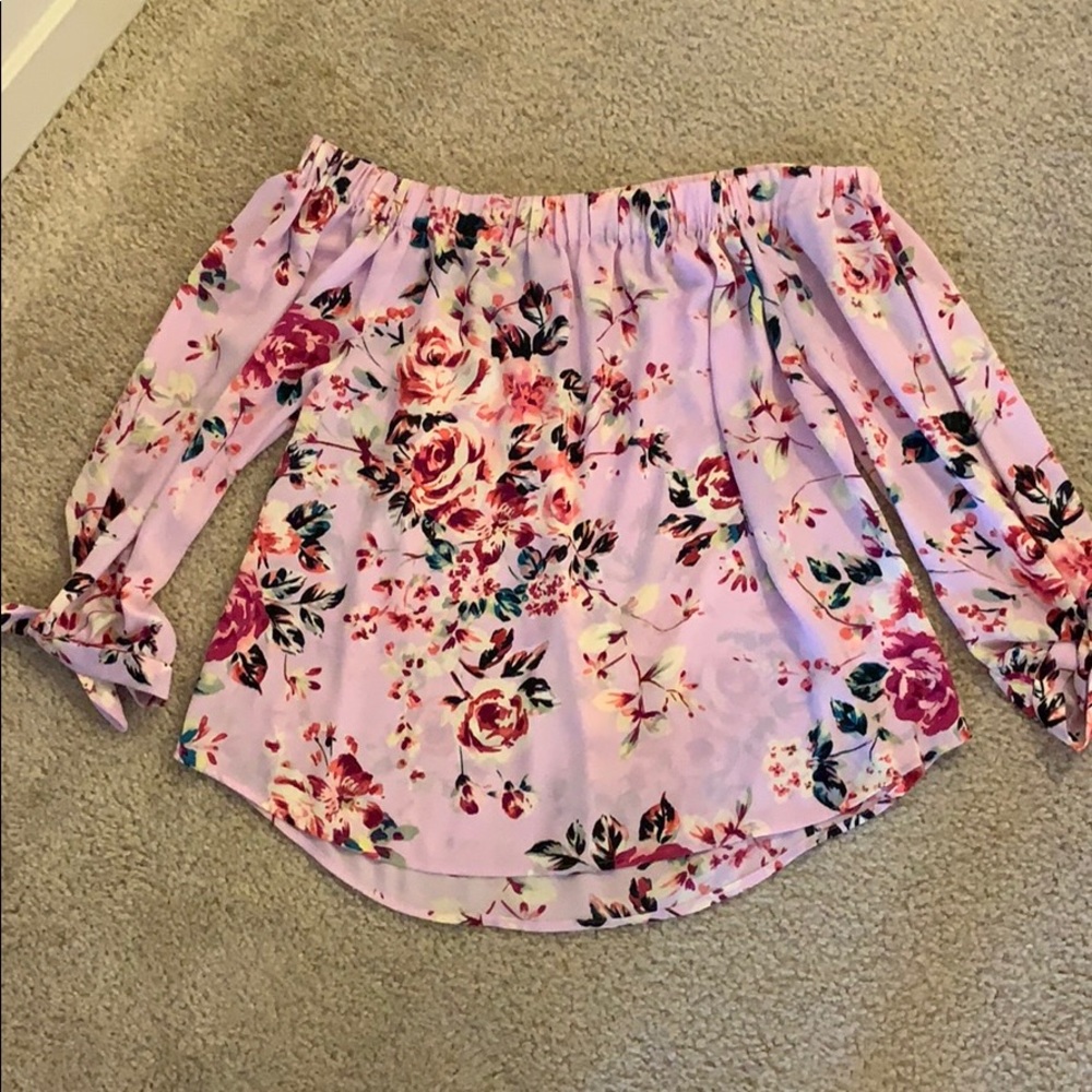 Express off the shoulder top